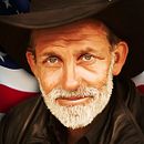 Cowboy retoque fotográfico  Ein Projekt aus dem Bereich Grafikdesign, Traditionelle Illustration und Malerei von Víctor Arnedo Millán - 19.08.2014