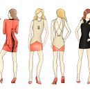 Colección P/V - 2013. Un projet de Design  et Illustration traditionnelle de Gloria Rivera - 13.02.2013