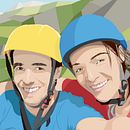 Retrato vectorizado. Un projet de Design graphique et Illustration traditionnelle de laziesdovevisa - 07.09.2014