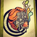 Dibujos, el significado se lo da uno mismo. . Design, Design grafic & Ilustrație tradițională de Diana Figueroa - 09.08.2014