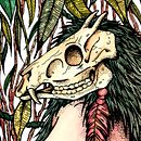 Skullflower. Un projet de Illustration traditionnelle de Atomique Acorn - 30.09.2013