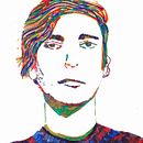 Superficies Faciales . Un projet de Illustration traditionnelle , et Peinture de Andres Magaña - 10.09.2014