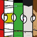 Halloween Monsters. Character Design, Graphic Design, and Traditional illustration project by Xavi Teruel - 09.14.2014