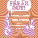 Freak Out! Inauguración Sala New Underground  Poster. Graphic Design project by Enric Chalaux - 09.15.2014