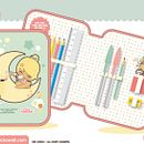 Estuche escolar Chic Kawaii. Accessor, Design, Character Design, and Product Design project by Cristina Gutiérrez Hidalgo - 09.17.2014