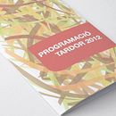 Tríptico trimestral de actividades. Een project van Redactioneel ontwerp y Grafisch ontwerp van Cristina Campos Forés - 23.09.2014
