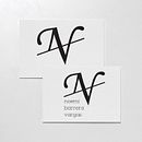 Branding para Noemí Barrera Vargas. Design gráfico projeto de Diana Campos Ortiz - 10.06.2014