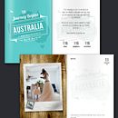 Cuaderno de Viaje "115 días en Australia". Design, Product Design, and Graphic Design project by Anna Jiménez Fontdevila - 09.24.2014