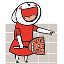 Caputxeta i llop. Un proyecto de Ilustración tradicional de Eva Sans Ribera - 25.09.2014