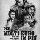 Poster para el film cortometraje "Per molti euro in più". Hecho con coline.. Design, Design gráfico e Ilustração tradicional projeto de carola zerbone - 28.09.2014