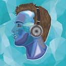 Chico con Cascos. Un projet de Design graphique et Illustration traditionnelle de Gonzalo Martín Elola - 29.08.2014