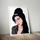 Ilustración Amy Winehouse. Un projet de Design graphique et Illustration traditionnelle de Aranzazu Amado Utrilla - 02.10.2014