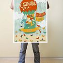 Propuesta cartel: CARNAVAL LLEIDA 2014. Een project van Grafisch ontwerp, Traditionele illustratie y  Reclame van Lídia Guim Garrgia - 08.10.2014