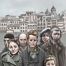 "San Juan" Cover Book. Ilustração tradicional projeto de Fran Calás - 09.10.2014