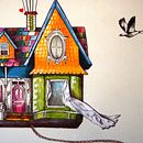 Laminas personalizadas para parejas molonas. 70x50cm. Un proyecto de Bellas Artes, Diseño, Ilustración tradicional y Pintura de PEPITA RAMIREZ RODRIGUEZ - 11.05.2014