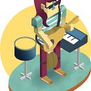 Álbum en movimiento. Un proyecto de Dirección de arte, Diseño gráfico e Ilustración tradicional de cesar ivan alfaro aguilar - 12.10.2014