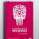 LA PUEBLA DE LAS MUJERES Ein Projekt aus dem Bereich Grafikdesign von Carlos Remón - 12.10.2014
