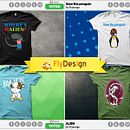Diseño Camisetas Quertee. Projekt z dziedziny Trad, c i jna ilustracja użytkownika Jose Cañete Campin - 14.10.2014