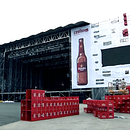 Mapping Escenario DAMM -CRUILLA 2014. Architecture, Br, ing, Identit, Film, Video, TV, and Music project by Perla28 - 10.15.2014