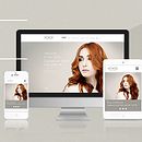 Xenos Parrucchieri website. UX / UI projeto de Sofia Papadopoulou - 24.09.2014