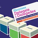 Cartelería Elecciones de Delegado 2014 UJI. Projekt z dziedziny Projektowanie graficzne użytkownika Pilar Escribano - 26.10.2014