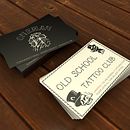 OneMan - Old School Tattoo Club. Een project van 3D,  Br, ing en identiteit y  Ontwerp van Pablo Arenas - 26.10.2014