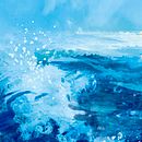 Almadrava Beach. Traditional illustration, L, scape Architecture, and Painting project by Ricard Cendra - 10.09.2014