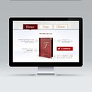 Online Customizable menu cards - Web design. Un projet de Br, ing et identité, Webdesign , et UX / UI de David Garcia Torrico - 14.08.2014