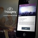 Thoughty App. Projekt z dziedziny  Animacja,  Motion graphics i Multimedia użytkownika Cristian Varela - 03.11.2014