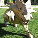 Boardcard lion. Un proyecto de Bellas Artes, Escultura y Packaging de Álvaro Báez Domènech - 10.11.2014