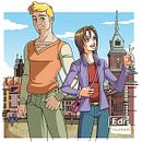 Un viaje sorpresa - Ed. Edinumen (Ilustración juvenil). Een project van Traditionele illustratie van Carlos Casado Osuna - 14.07.2012