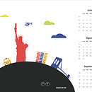Cities in colourful seasons. Un projet de Design  et Illustration traditionnelle de Aida Antolin - 02.12.2014
