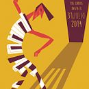 Cartel Daroca & Prision Film Fest III. Un projet de Illustration traditionnelle de Rubén Bellido Gracia - 03.12.2014