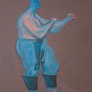 DO NOT GIVE UP is a series of paintings on the theme of the struggle against adversity, be strong without losing your humanity.. Traditional illustration project by francisco lanca - 12.05.2014