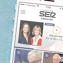 Cadena SER. Programming, Art Direction, Design, Graphic Design, and UX / UI project by Fourandgo Mobile - 12.21.2014
