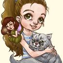 Digital art comission. Un projet de Beaux Arts, B, e dessinée et Illustration traditionnelle de Carolina Ortiz Gomez - 28.12.2014