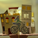 La pequeña ciudad. Un progetto di Cinema, video e TV, Collage e Illustrazione tradizionale di Isabel Ruiz De Casas - 28.12.2014