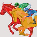 Caballos. Projekt z dziedziny Projektowanie graficzne, Trad, c i jna ilustracja użytkownika Leticia Area Garcia-valdés - 18.01.2015