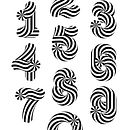Candy numbers. Graphic Design, Motion Graphics, T, and pograph project by Sergi - 09.19.2014