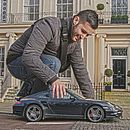 Jugando con mi Porsche. Un proyecto de Fotografía y Post-producción fotográfica		 de Diseños Sampaio - 26.01.2015