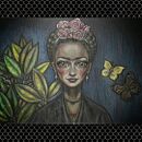Mi Frida. Fine Arts, Traditional illustration, and Painting project by Soraya Fernandez Albarral - 02.01.2015