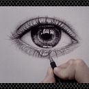 The Eye. Fine Arts, Graphic Design, Photograph, Traditional illustration, Painting, and Advertising project by Soraya Fernandez Albarral - 02.03.2015