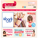Cecil, tienda de lencería y corsetería. Un proyecto de Desarrollo Web, Diseño de vestuario, Diseño Web, Informática y Marketing de ALEJANDRO GIL GONZALEZ - 09.05.2013