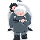 Hodor. Projekt z dziedziny Trad, c i jna ilustracja użytkownika Luis Domínguez - 05.02.2015