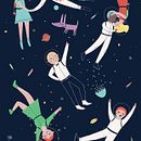 Cosmic Party. Un proyecto de Ilustración tradicional de Marta Ángel Ruiz - 09.02.2015