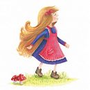 Cabellos de oro. Un proyecto de Ilustración tradicional de Sandra Martinez - 15.02.2015