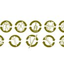 Iconos reciclaje UX. Un projet de Webdesign, Illustration traditionnelle , et UX / UI de Pablo Morante - 16.02.2015