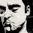 Joaquin Phoenix. Un proyecto de Dirección de arte, Diseño e Ilustración tradicional de Pablo Poveda - 19.02.2015