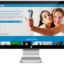 Diseño web red social BEQBE. Un proyecto de Desarrollo Web y Diseño Web de Proun Media - 23.02.2015