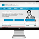 Plataforma videoterapia PERSUM Online. Un proyecto de Desarrollo Web de Proun Media - 23.02.2015